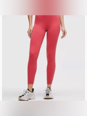 Lululemon Glow Up Super HR Tight 25" in Coral DTRE color